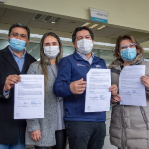 Firmado convenio para atención urgente de pacientes con enfermedades respiratorias en la comuna