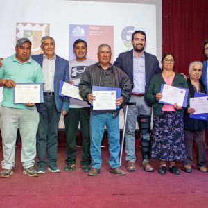 Gobierno Regional Certifica a 51 agricultores, en Programa de Riego Intrapredial, 9 de ellos son Victorienses
