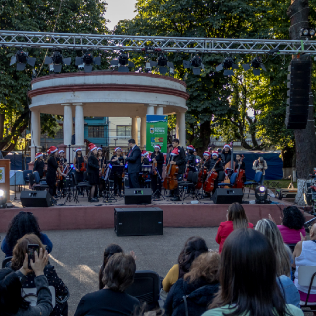 Hermoso espectáculo musical, realizó La Orquesta de Cámara Estudiantil de Victoria