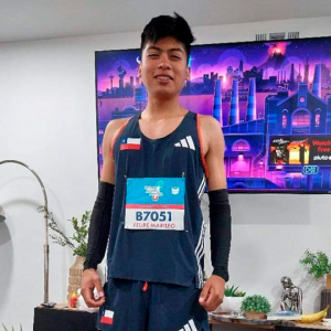 Orgullo Victoriense: Felipe Catripi Marileo obtiene Segundo Lugar en su Categoría, en Maratón de Houston, Estados Unidos