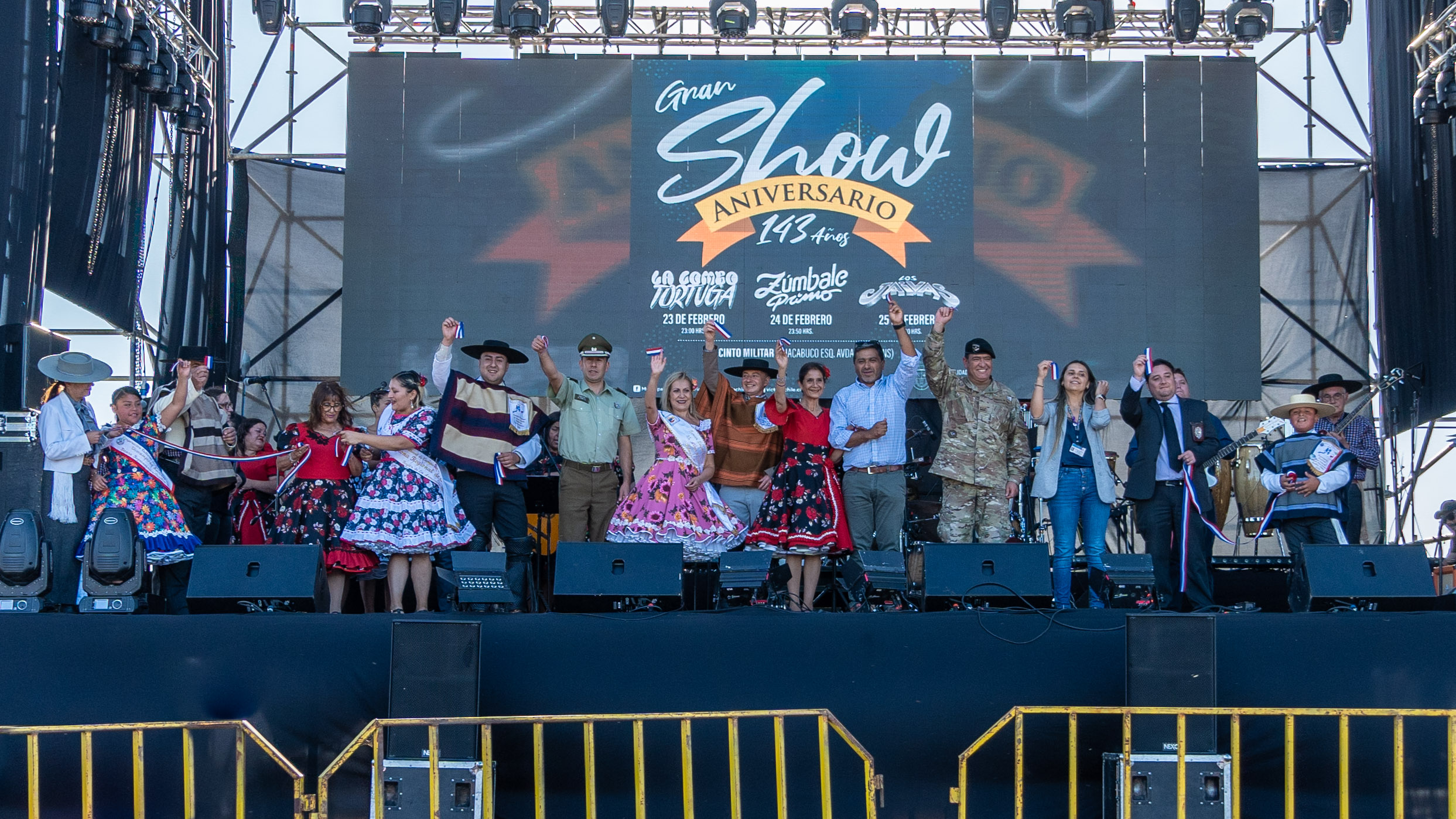 Exitosa inauguración de la Feria Costumbrista en Victoria