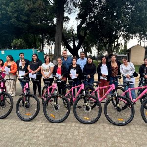 100 mujeres de Victoria reciben Bicicletas bajo el Programa Regional “En Bicicleta por Malleco”