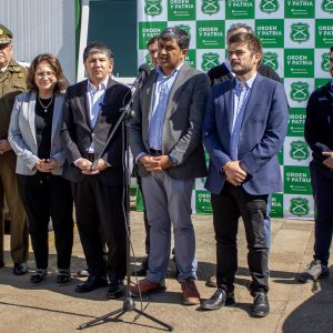 Alcalde Jaramillo valora dotación policial y aumento de seguridad en carreteras, tras visita de Subsecretario Monsalve