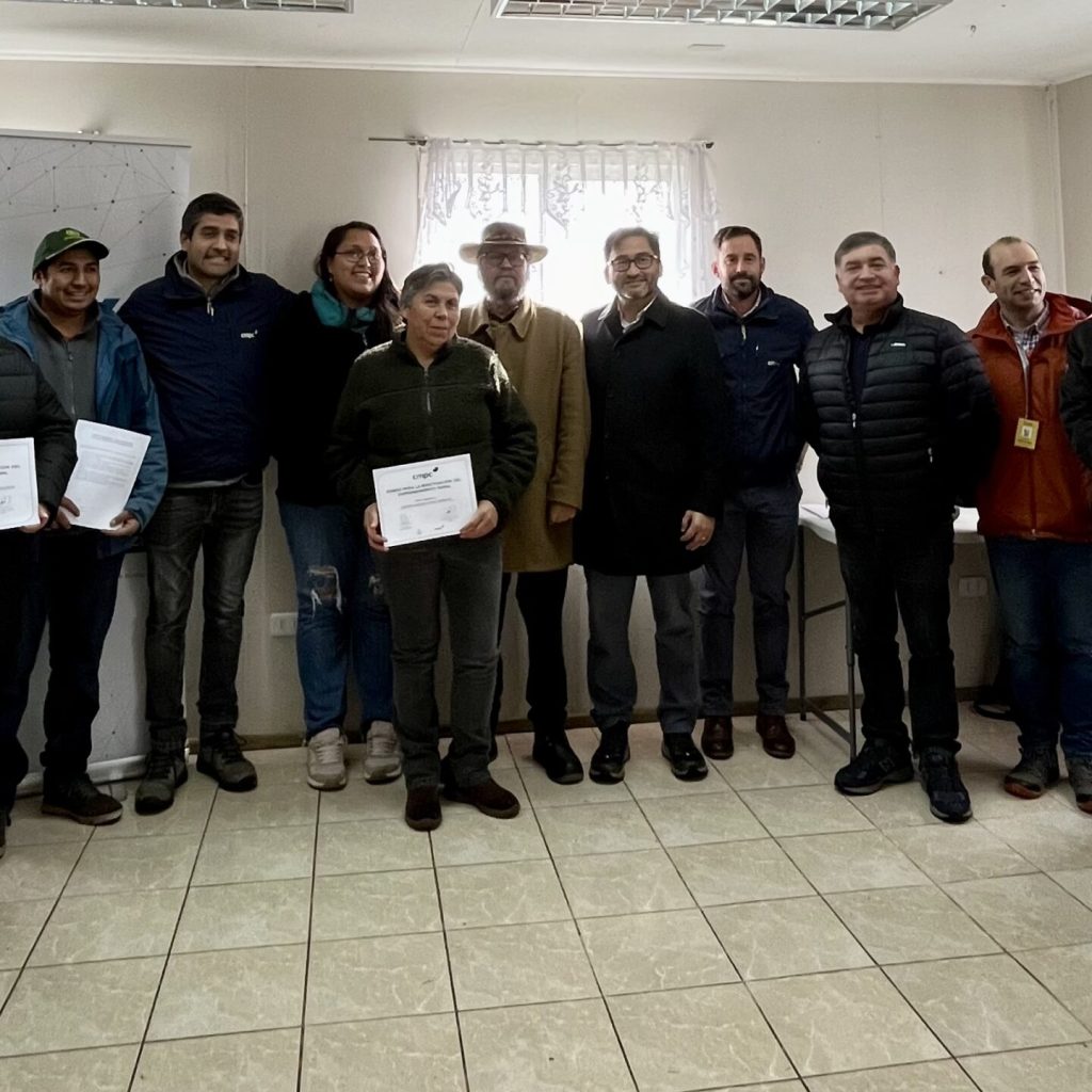 CMPC entregó Fondos para la Reactivación de Emprendimientos Rurales a 3 victorienses