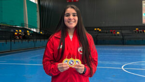 Ashley Montre Rubilar, mantiene su título y se convierte en Tricampeona Nacional de Bádminton