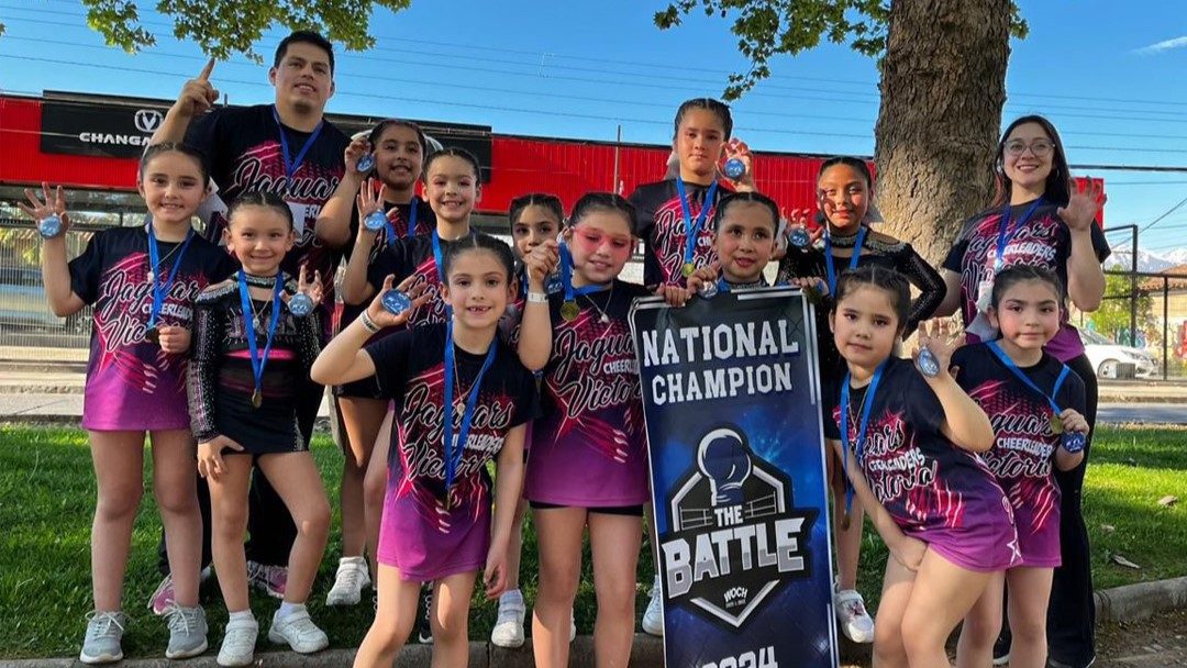 Campeonas Nacionales: Club Jaguars consigue Podio Nacional de Cheerleader