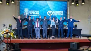 Instalación del nuevo Concejo Municipal se realiza en Victoria