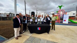 Hoy se inauguró la Plazoleta de Villa Sylvia Rozas