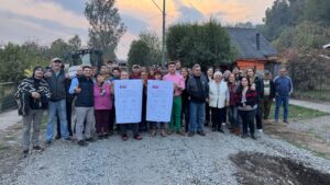 Primera Piedra da inicio a la etapa final del mejoramiento del camino Selva Oscura-Villa Cautín