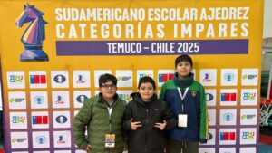 Niños victorienses representan la comuna en Torneo Sudamericano de Ajedrez
