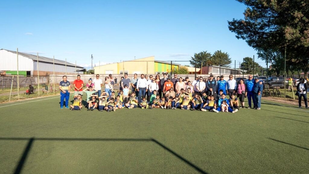 Se realiza primera piedra en “Las Tres Canchas”
