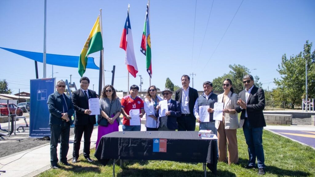 Ya se inauguró el área verde del Club Adulto Mayor La Esperanza 