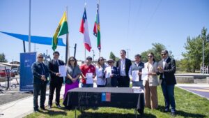 Ya se inauguró el área verde del Club Adulto Mayor La Esperanza 