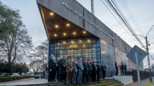 Municipalidad de Victoria acompañó la conmemoración del 93° aniversario de la PDI