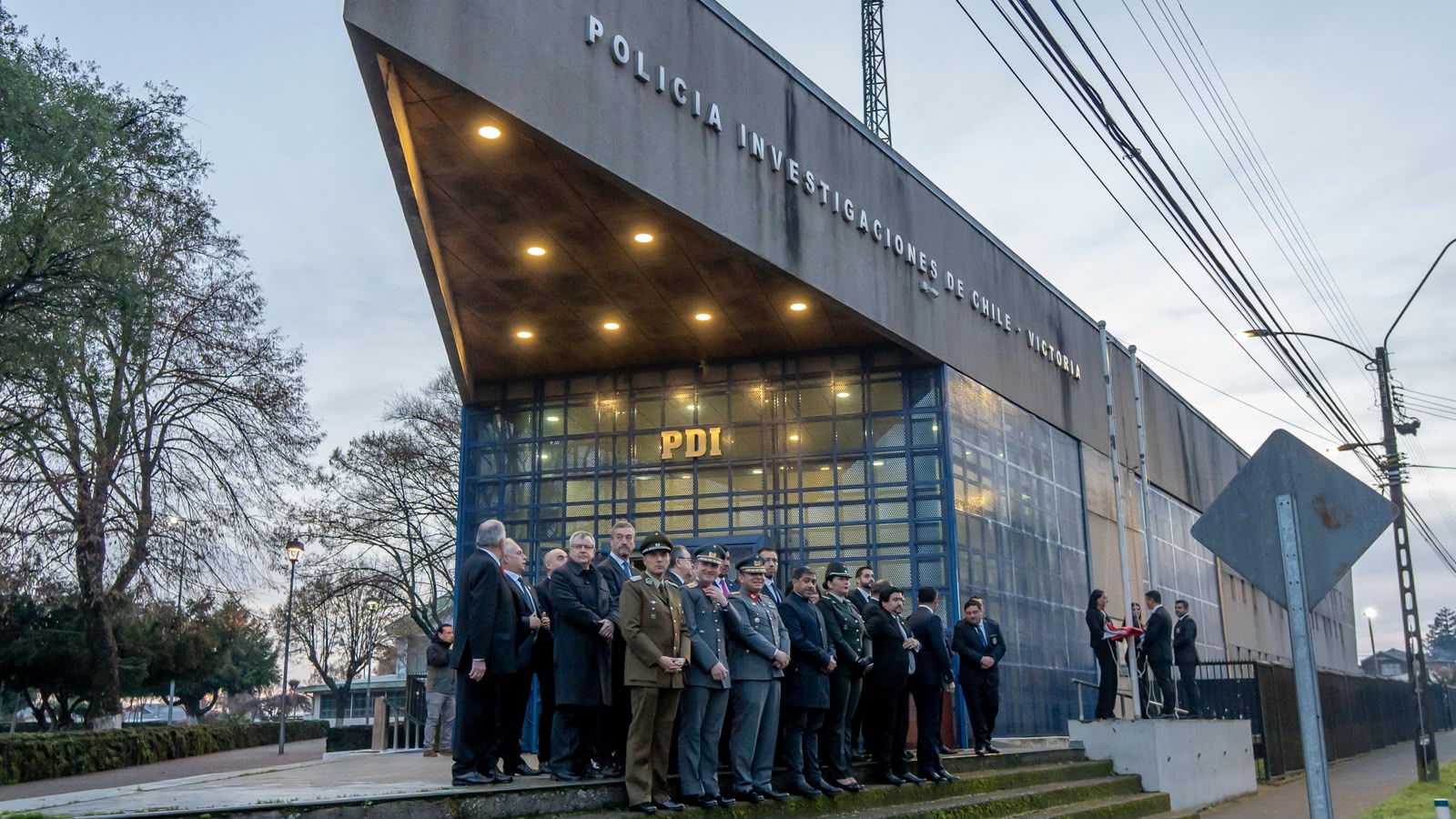 Municipalidad de Victoria acompañó la conmemoración del 93° aniversario de la PDI