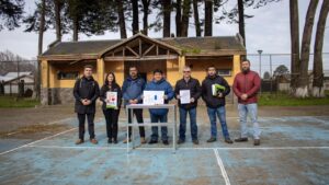 Después de 7 años de espera, hoy comenzaron las obras de las canchas de tenis